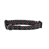 Abstract Pastel Dog Collar