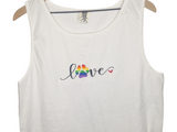 Rainbow Paw Print Tank
