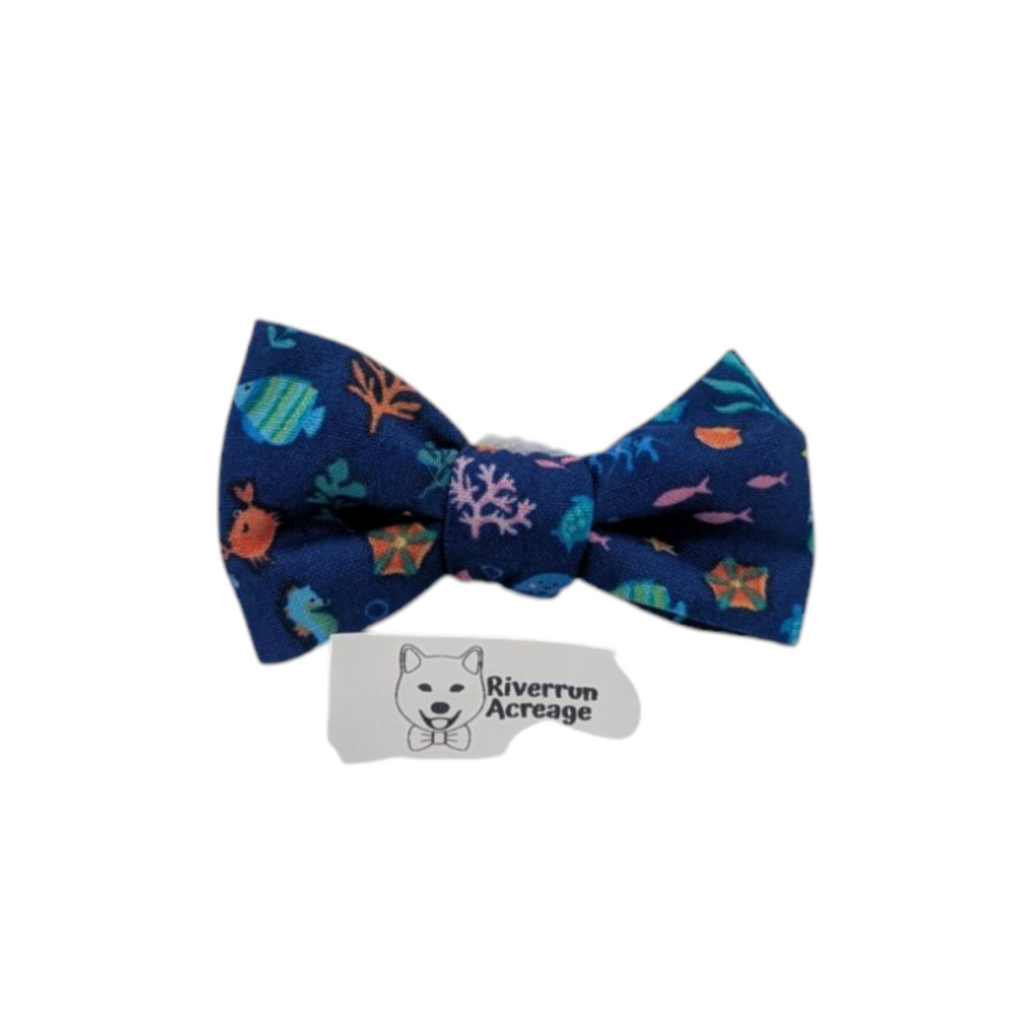 Sea Creatures Cat Bow