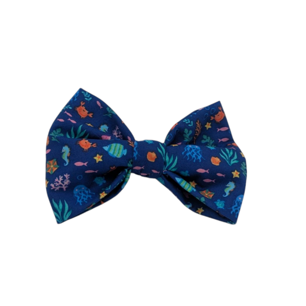 Sea Creatures Pet Bow